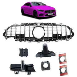 Kühlergrill Chrom passt für Mercedes C257 CLS auch Kamera Sport-Panamericana GT