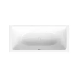 Bette BetteFree Badewanne 6829-440PLUS 170x75x45cm, Glasur, snow