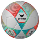 Erima Hybrid Lite 290g Leicht-Fußball fiery-coral/petrol 4