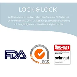 Lock & Lock Frischhaltedose transparent 1,0 l