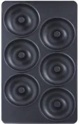 Tefal Donut Snack Collection, 3-teilig XA8011 , 1 Set = 2 Donut Platten inkl. Rezeptheft