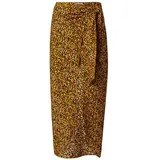 Edited Maxirock Damen Animalprint Blau/Gelb 36