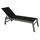 FRG Sonnenliege 200 x 70 x 30 cm Grau