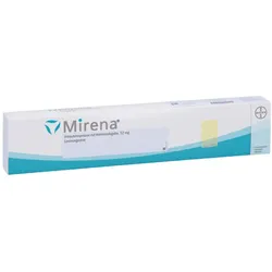 MIRENA Levonorgestrel 20 μg/24 h Intrauterinpessar 1 St