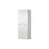 fabryka mebli idczak Drehtürenschrank Franco 80 x 199 x 51 cm Weiß