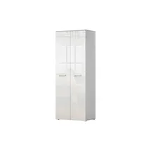 fabryka mebli idczak Drehtürenschrank Franco 80 x 199 x 51 cm Weiß