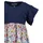 blue seven Jerseykleid BLUE SEVEN "Blue Seven Kleid", Mädchen, Gr. 110, bunt (5640, ultramarin), 100% Baumwolle, normal, Rundhals, Kleider Jerseykleid