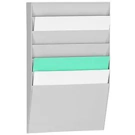 Paperflow Wandprospekthalter DIN A4 6 Fächern 31,1 x 7,9 x 50,2 cm, 1 St.