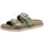 TAMARIS Pantolette Damen Vegan Flach grün,EU 38