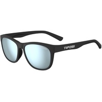 Tifosi Unisex Swank Sunglasses Brille, Satin Schwarz/Smoke Lens