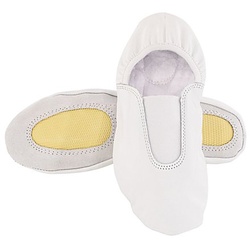 Gymnastikschuhe für Erwachsene und Kinder, weiß