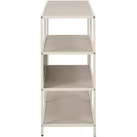 VCM Bücherregal 114 x 35 x 78 cm Grau