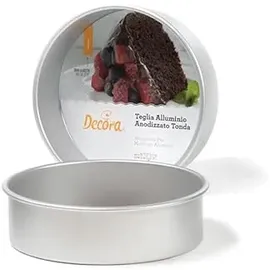 Decora Professionelle Runde Backform Ø 20 x 7,5 cm