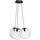 s.luce Orb Cluster 3-flg. 20 cm Rund/Klar/Schwarz