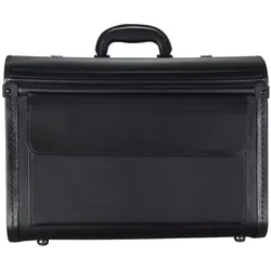 d & n Business Travel Pilotenkoffer 46 cm schwarz Schwarz 
