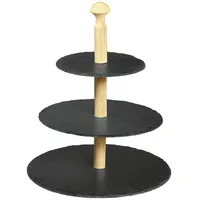 KESPER Etagere Schiefer 3-stöckig