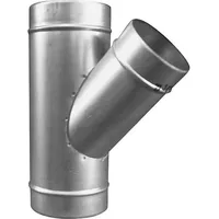Zehnder Wickelfalz T-Stück 45 Grad DN 160/160/160 -