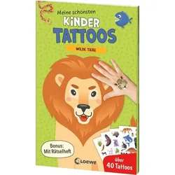 Meine schönsten Kindertattoos - Wilde Tiere