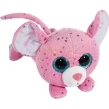 NICI GLUBSCHIS Maus Miss Mausie 15cm - Liegende Kuscheltier Maus mit großen Glitzeraugen - 49297