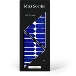 Miss Sophie Starry Night Nageldesign Blau 