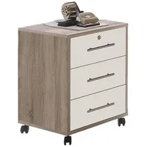 MID.YOU Office Edition Rollcontainer 44 x 58 x 40 cm Weiß