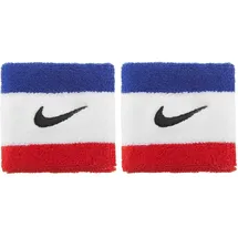 Nike Swoosh Wristbands N0001565-620, Unisex Wristbands, white, One size EU