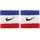 Nike Swoosh Wristbands N0001565-620, Unisex Wristbands, white, One size EU