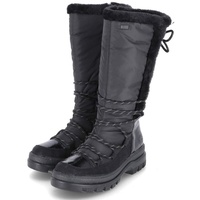 RIEKER Damen X9084 Hochschaftstiefel, Schwarz, 39 EU