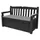 KETER Eden 140 x 60 x 84 cm Grau