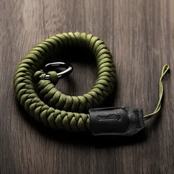 5054 Univ. Braided Wristband green, geflochtenes Armband