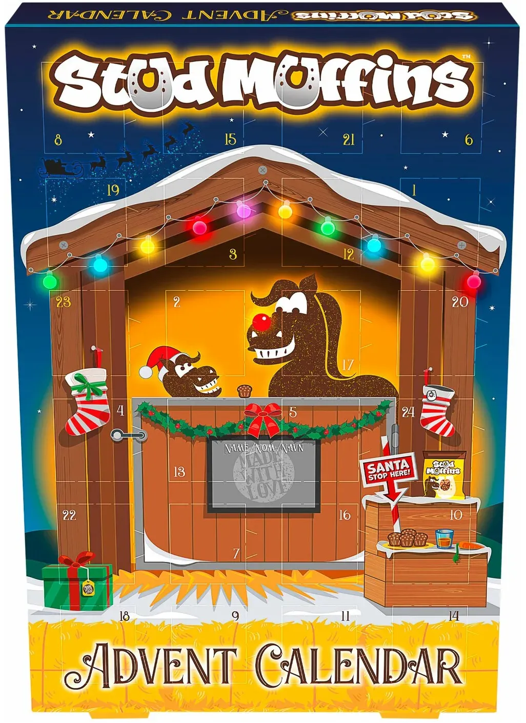 Stud Muffins Adventskalender, für Pferde