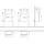 Villeroy & Boch Waschtischunterschrank 34 x 51,4 x 20,2 cm Beige