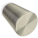 SO-TECH® Möbelknopf EK09 Ø 15 - 30 mm Edelstahl gebürstet, Edelstahl gebürstet Knopf Knauf incl. Schrauben Ø 25 mm / Höhe 29 mm | 2.9 cm