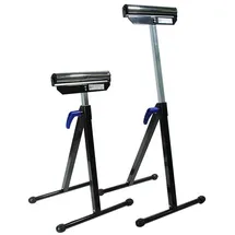 Helo24 Klappbock Rollenbock Rollbock Teleskop 67-106 cm Arbeitsbock Bock 2er Set, 60 kg max. Belastbarkeit, (2-St) schwarz