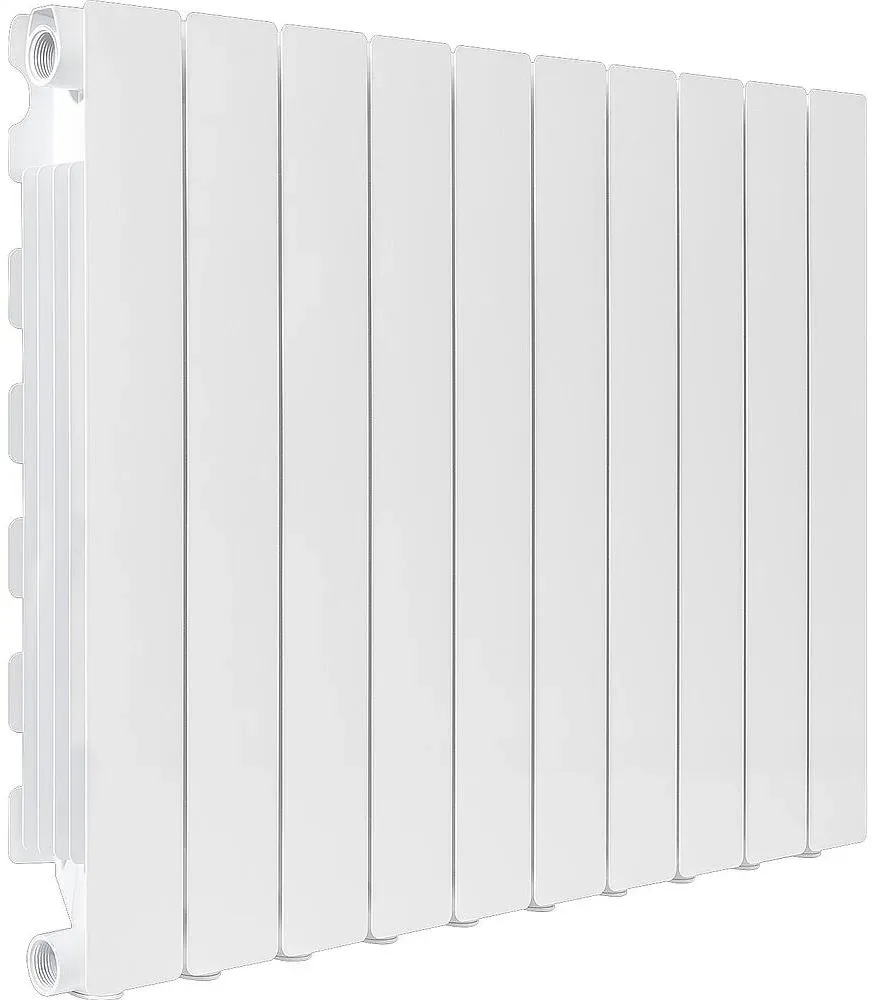 Aluminiumheizkörper Blitz Super B4 600/100 12 Glieder Weiß RAL 9010