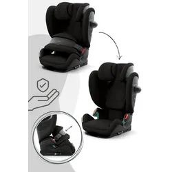 Cybex Pallas G2 Kindersitz (15 Monate - 12 Jahre), Farbe: Moon Black