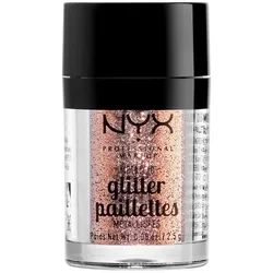 NYX Professional Makeup Metallic Glitter Highlighter GOLDSTO - GOLDSTONE 2.5 g Grau 