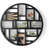 Umbra Bilderrahmen Collage für 9 Fotos, schwarz