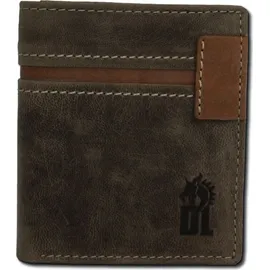 Drachenleder Herren Geldbörse braun