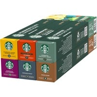 STARBUCKS Discovery Variety Pack by Nespresso, Kaffeekapseln 6 x 10 (60 Kapseln)