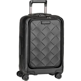 Stratic Leather & More 4-Rollen Cabin 55 cm / 35 l schwarz