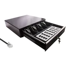 Blitzkasse Kassenlade iQCash350MB mit Münzzählbrett RJ11/12 Kassenschublade Geldlade Geldschublade