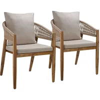 Tectake Manacor Gartenstuhl 59 x 84 x 32 cm