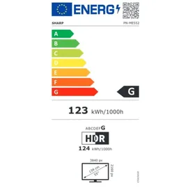 Sharp NEC Display Solutions Sharp MultiSync® ME552 Digital Signage Display 138,8cm (55") Zoll
