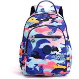 YANAIER Rucksack Damen Cityrucksack Wasserdicht Leichtgewicht Casual Daypack Tagesrucksack Mode Reisen Mädchen Schultaschen Laptop Rucksack Regenbogen