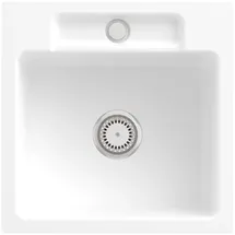 Villeroy & Boch Siluet 50 S flat stone white + Handbetätigung