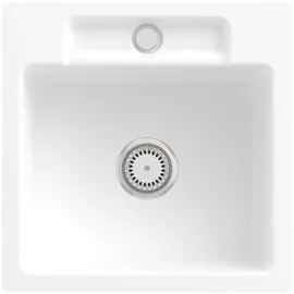 Villeroy & Boch Siluet 50 S flat stone white + Handbetätigung