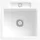 Villeroy & Boch Siluet 50 S flat stone white + Handbetätigung