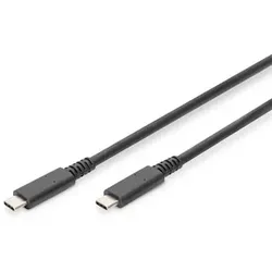 DIGITUS USB 4.0 Verbindungskabel, Typ - C auf  Typ - C max. Auflösung 8K@30Hz