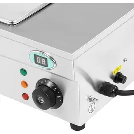 Royal Catering Bain Marie 5 x GN 1/2 Ablasshahn